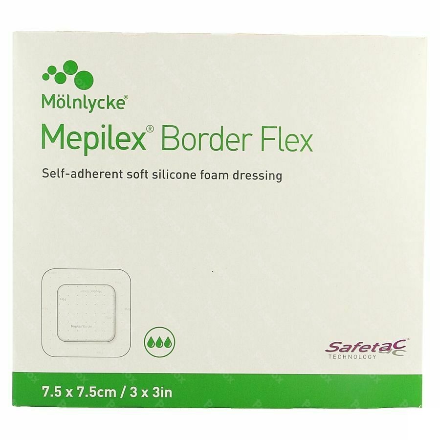 Mepilex Border Flex Pans 7,5x7,5cm 5 595250