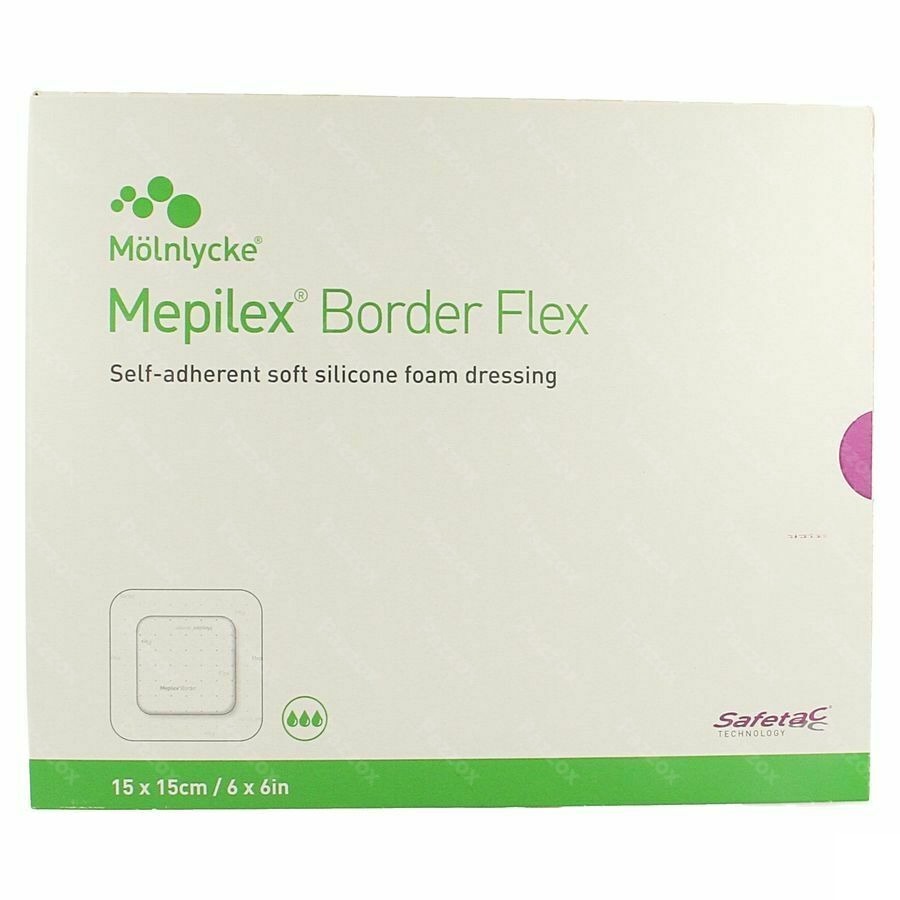 Mepilex Border Flex Pans 15x15cm 5 595400