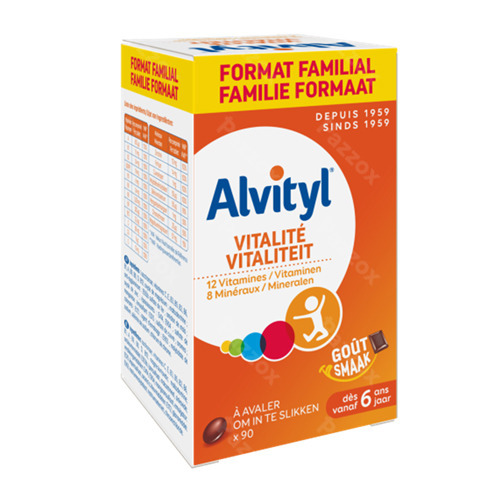 Alvityl Vitalite 90 Comprimés