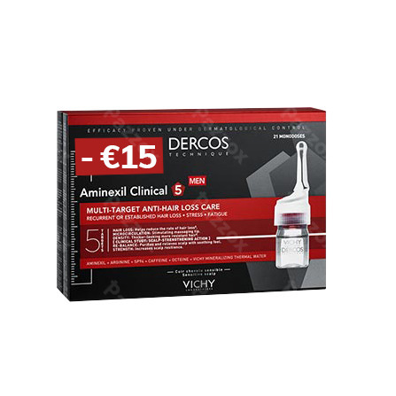 Vichy Dercos Aminexil Homme 21x6ml Amp. Promo