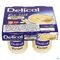Delical Riz Lait Vanille 4x200g