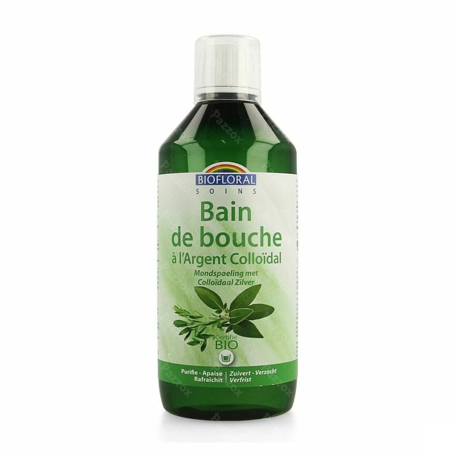 Biofloral Bain Bouche Argent Colloidal 500ml