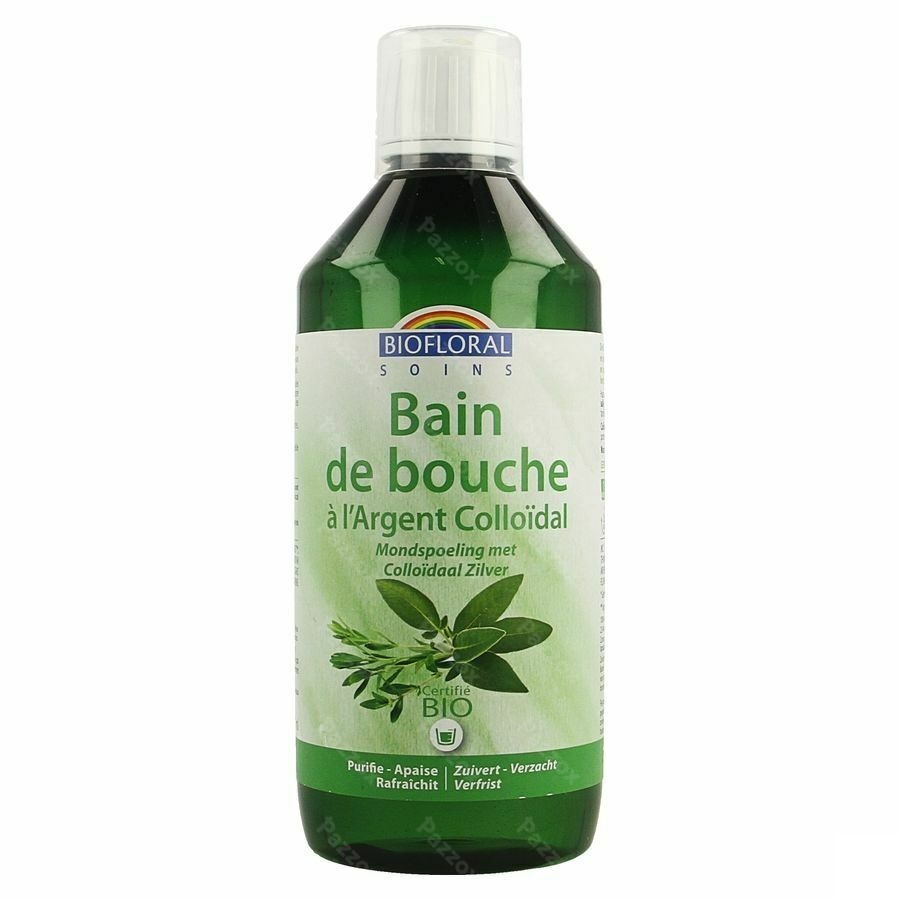 Biofloral Bain Bouche Argent Colloidal 500ml