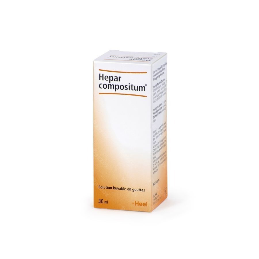 Hepar Compositum Sol Buvable Gutt 30ml