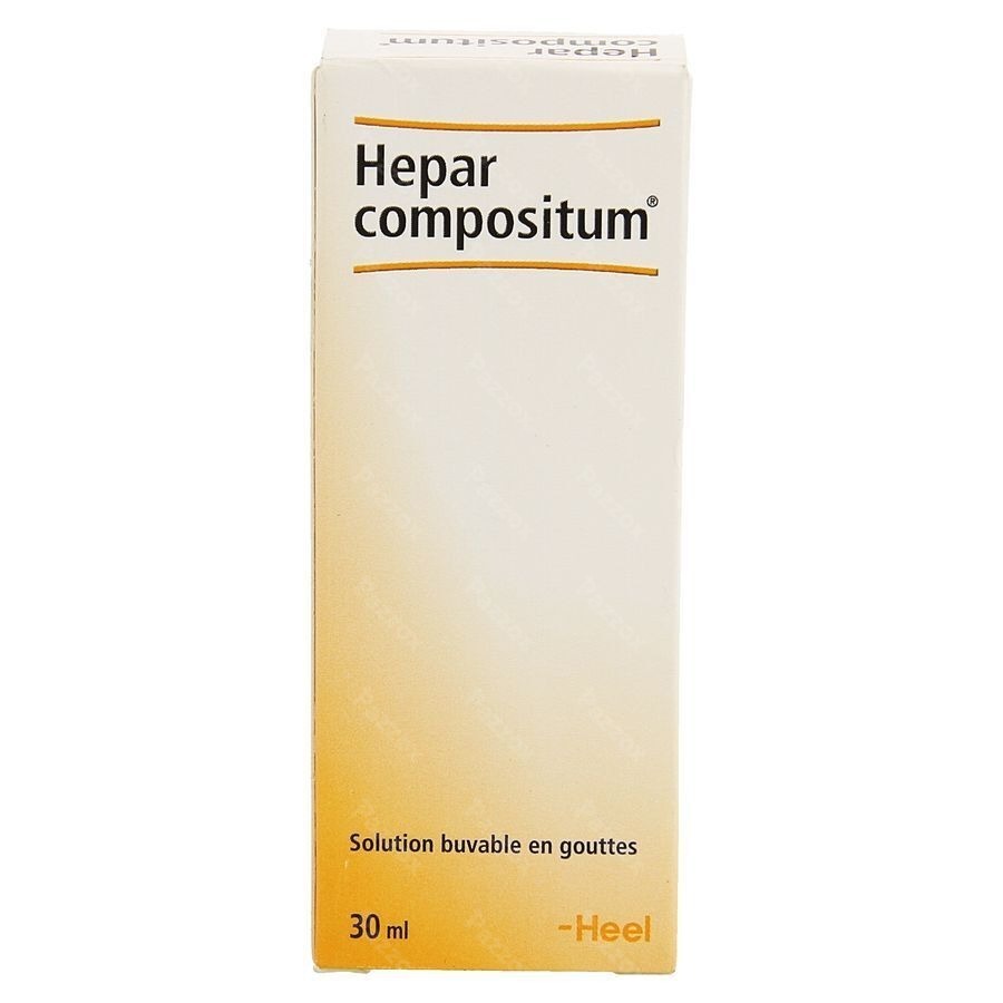 Hepar Compositum Sol Buvable Gutt 30ml