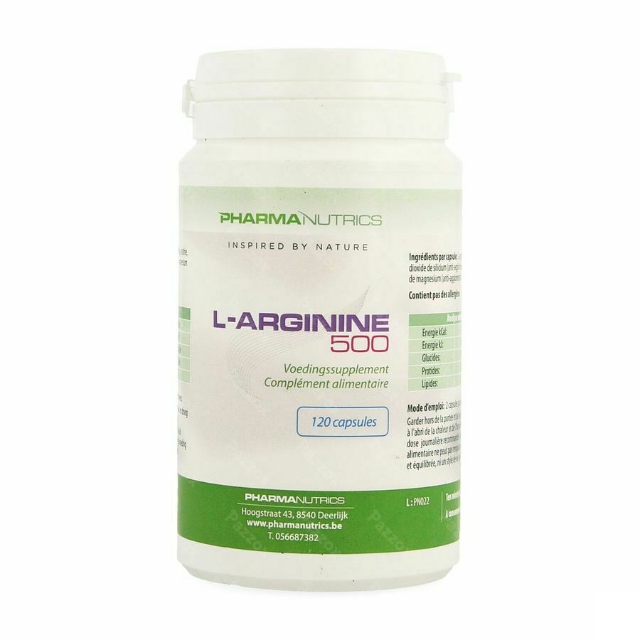 l Arginine V-caps 120 Pharmanutrics