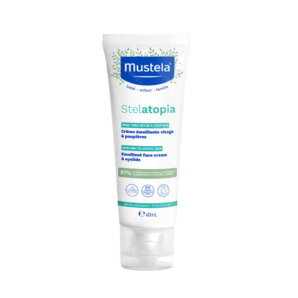 Mustela Stelatopia Creme Emolliente Visage 40ml