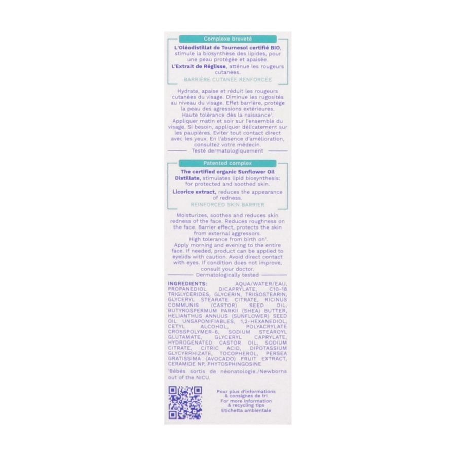 Mustela Stelatopia Creme Emolliente Visage 40ml