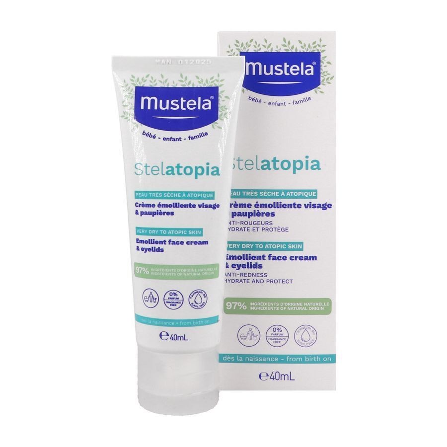 Mustela Stelatopia Creme Emolliente Visage 40ml