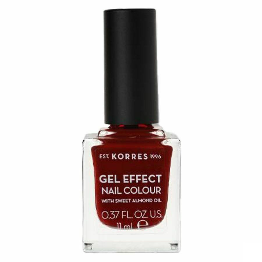 Korres Km Gel Effect Nail 59 Wine Red 11ml