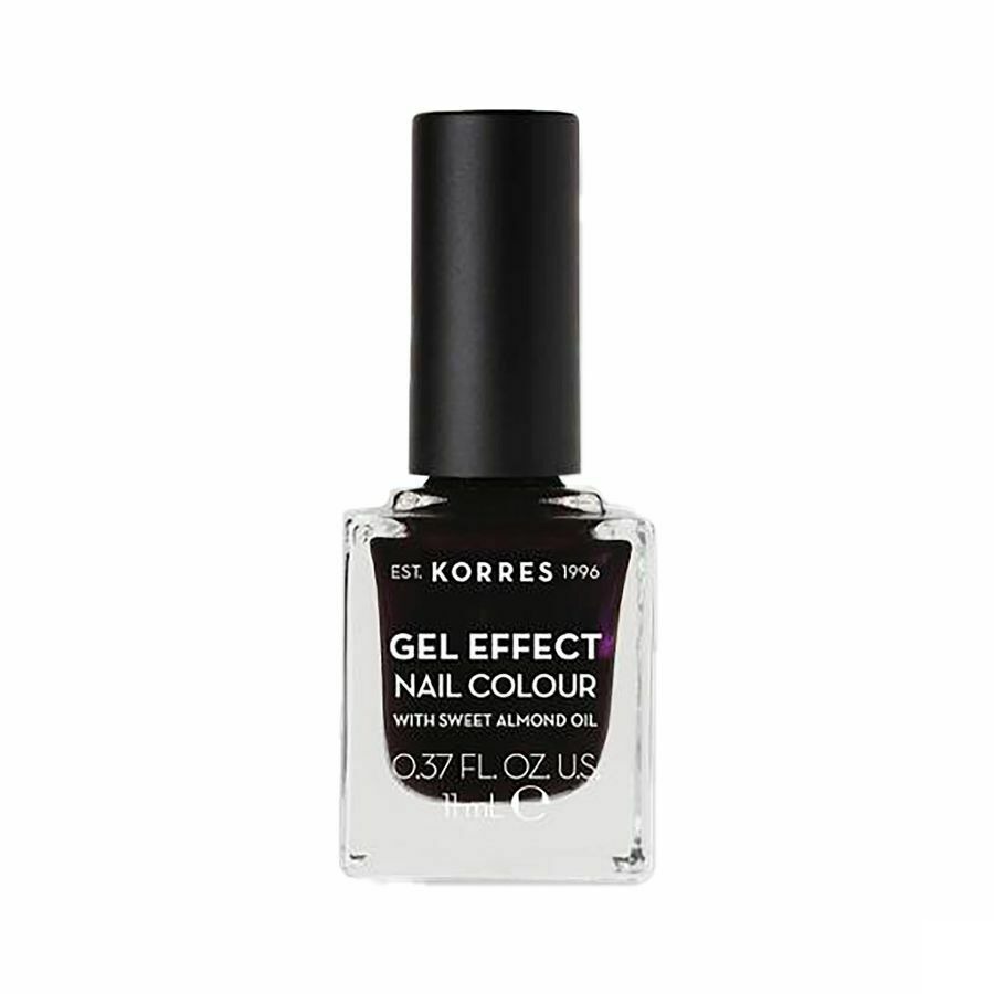 Korres Km Gel Effect Nail 76 Smokey Plum 11ml