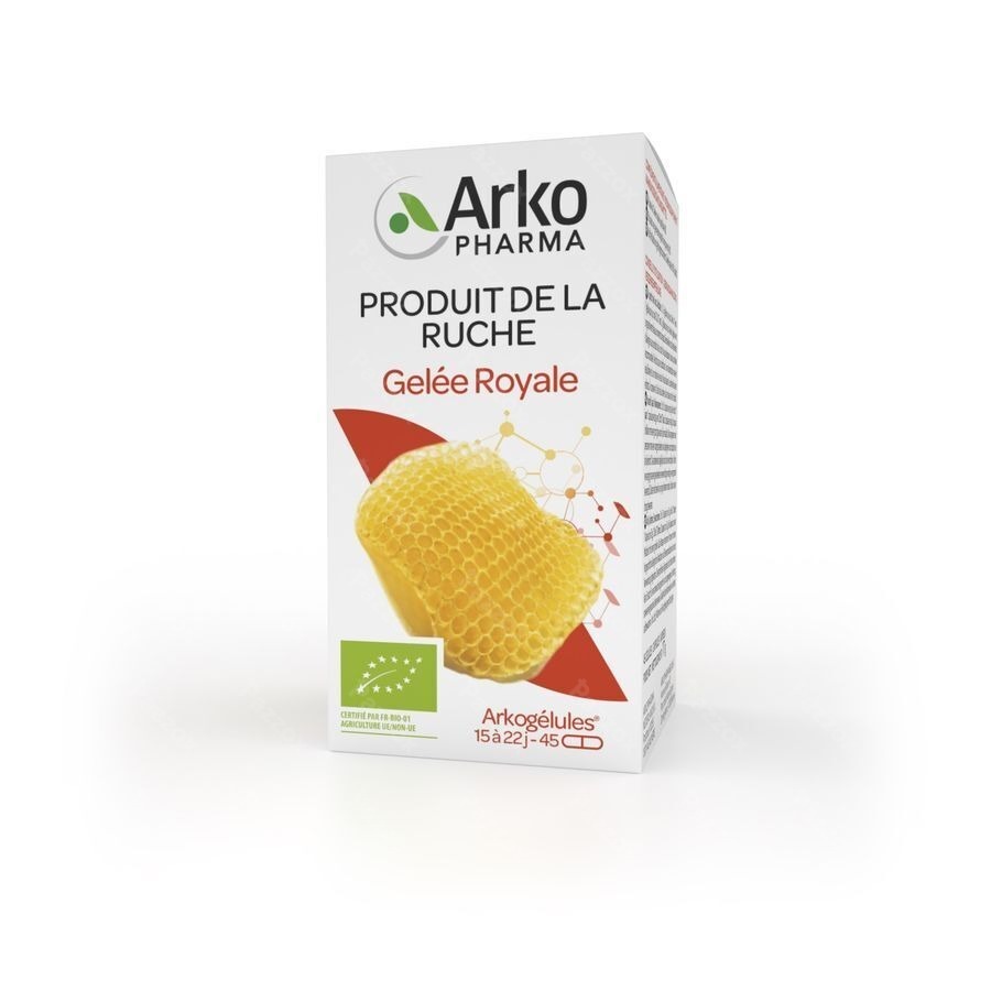 Arkogelules Gelee Royale Bio Caps 45