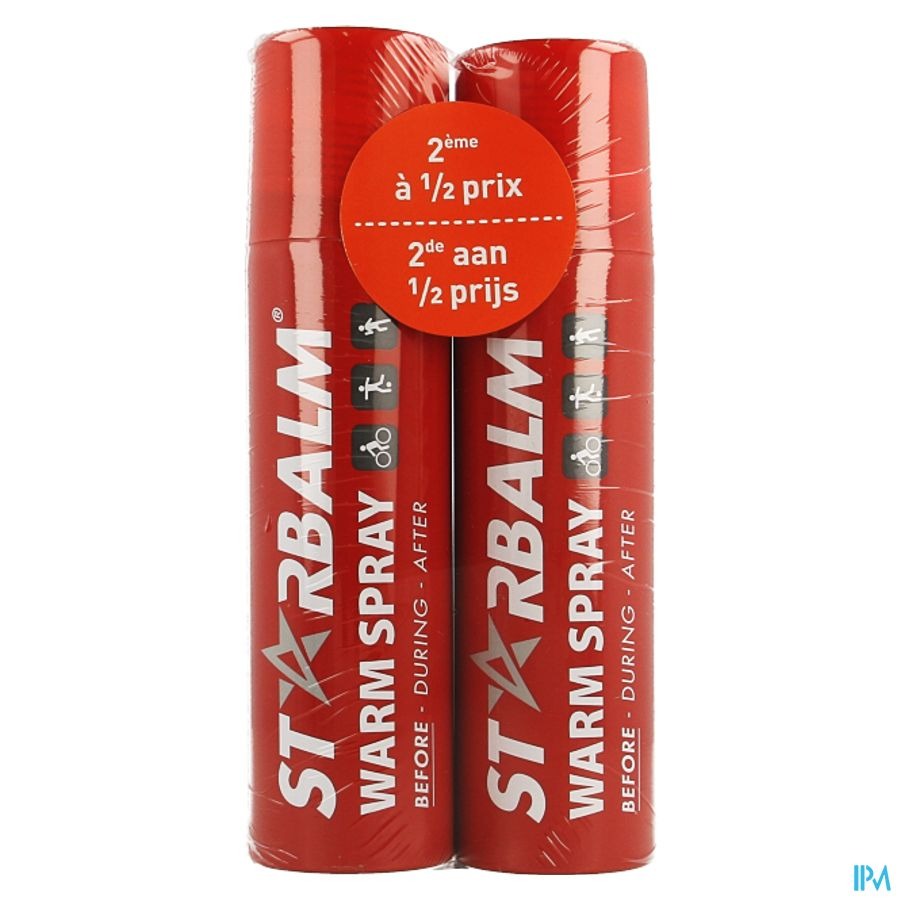 Star Balm Warm Spray Duo 2x150ml