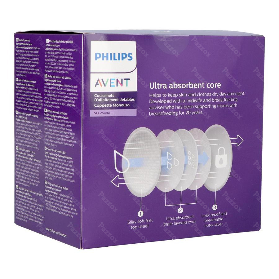 Philips Avent, Coussinets d'allaitement, Jetables
