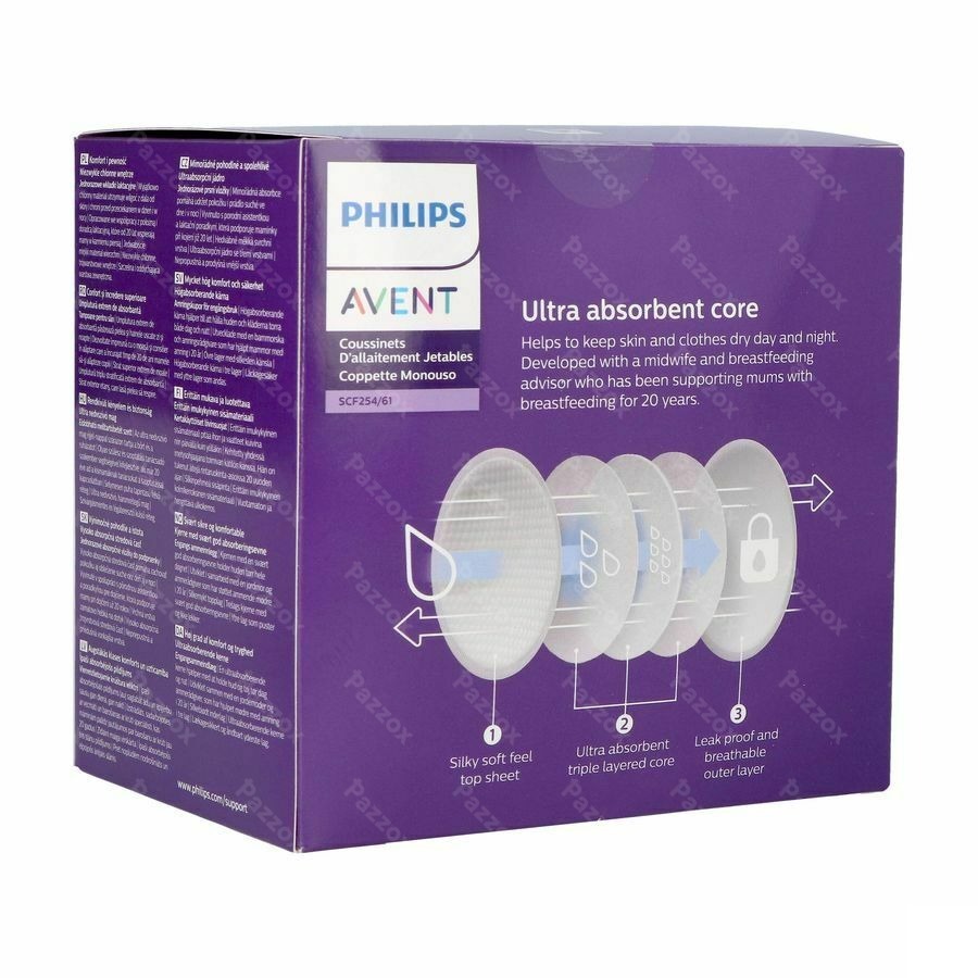 Philips Avent, Coussinets d'allaitement, Jetables