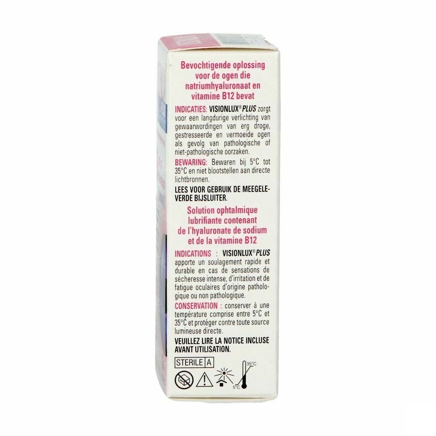 Visionlux Plus Gouttes Yeux Fl 1 X 10ml