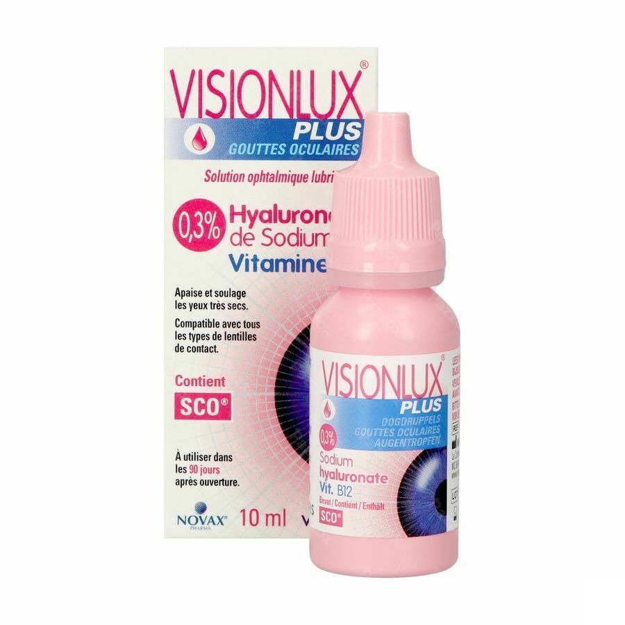 Visionlux Plus Gouttes Yeux Fl 1 X 10ml