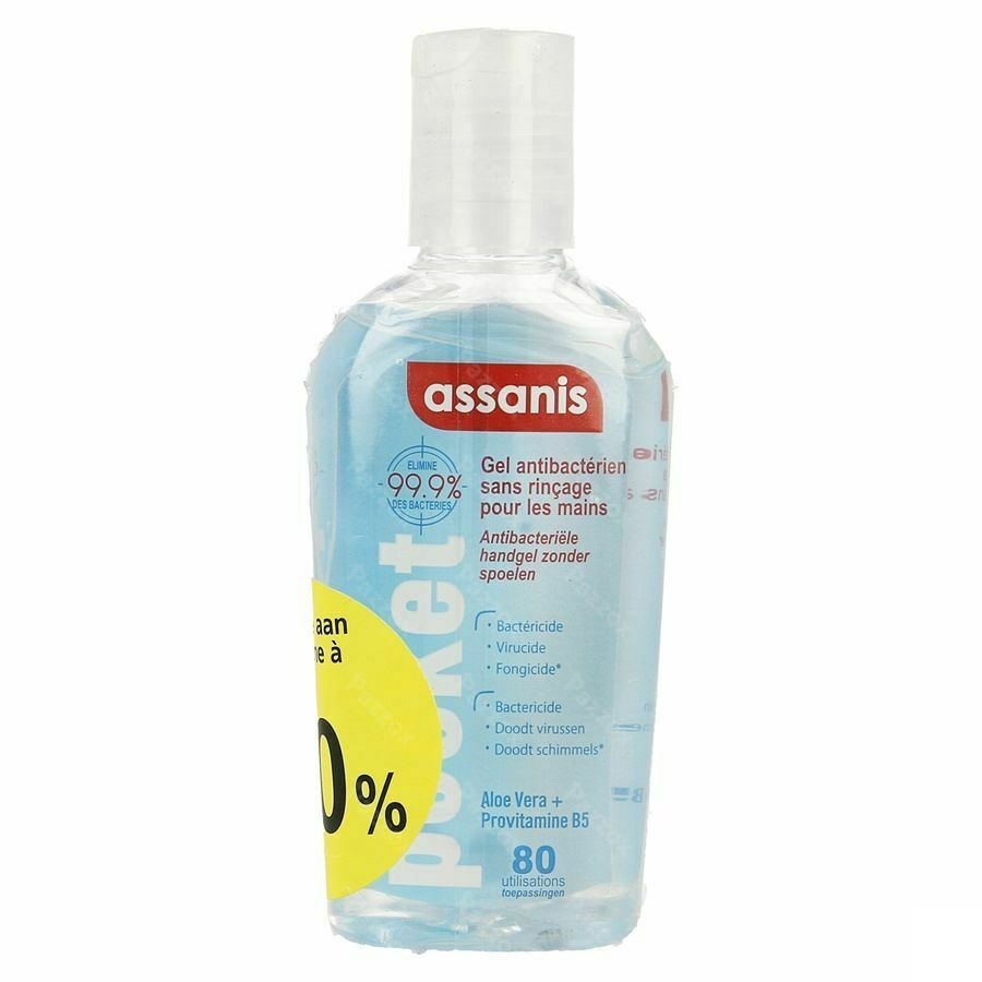 Assanis Pocket Gel Duo 2x80ml 2eme -50%