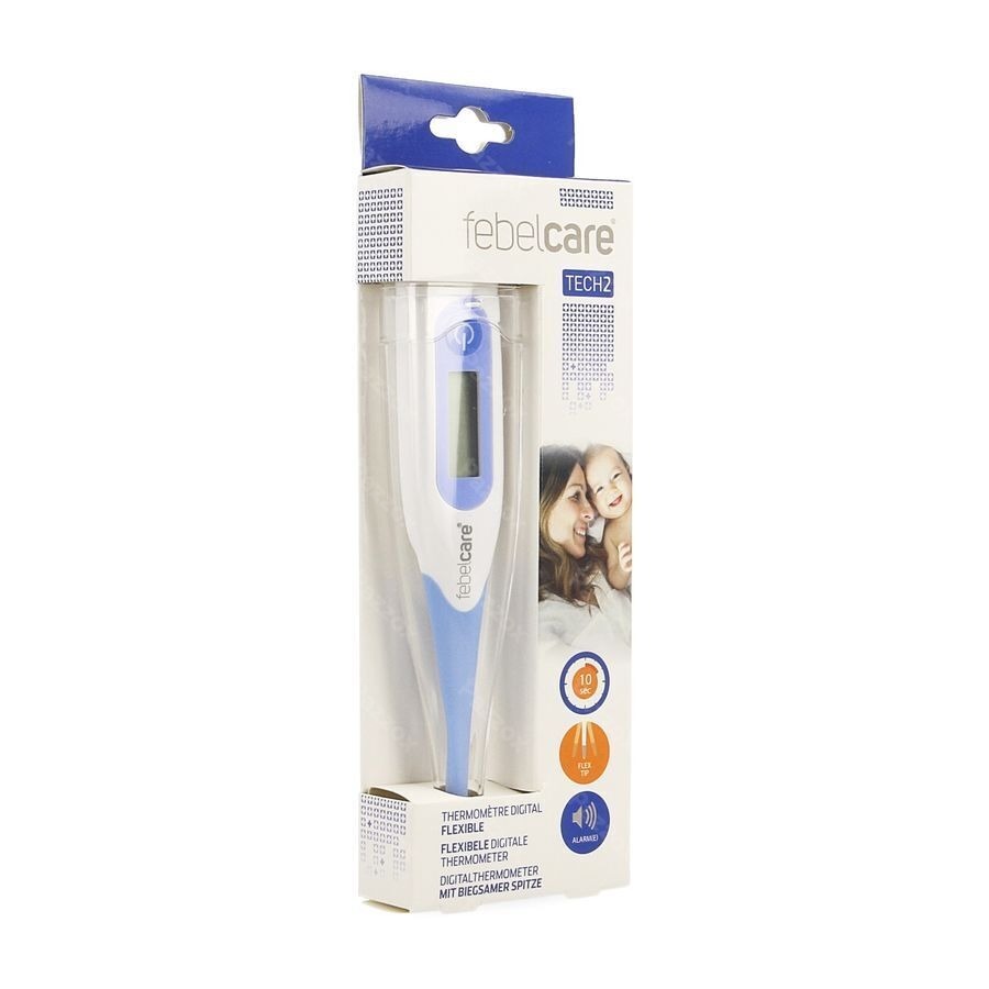 Febelcare Tech2 Thermomètre Digital Flexible