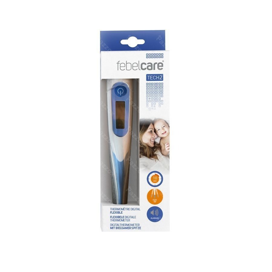 Febelcare Tech2 Thermomètre Digital Flexible