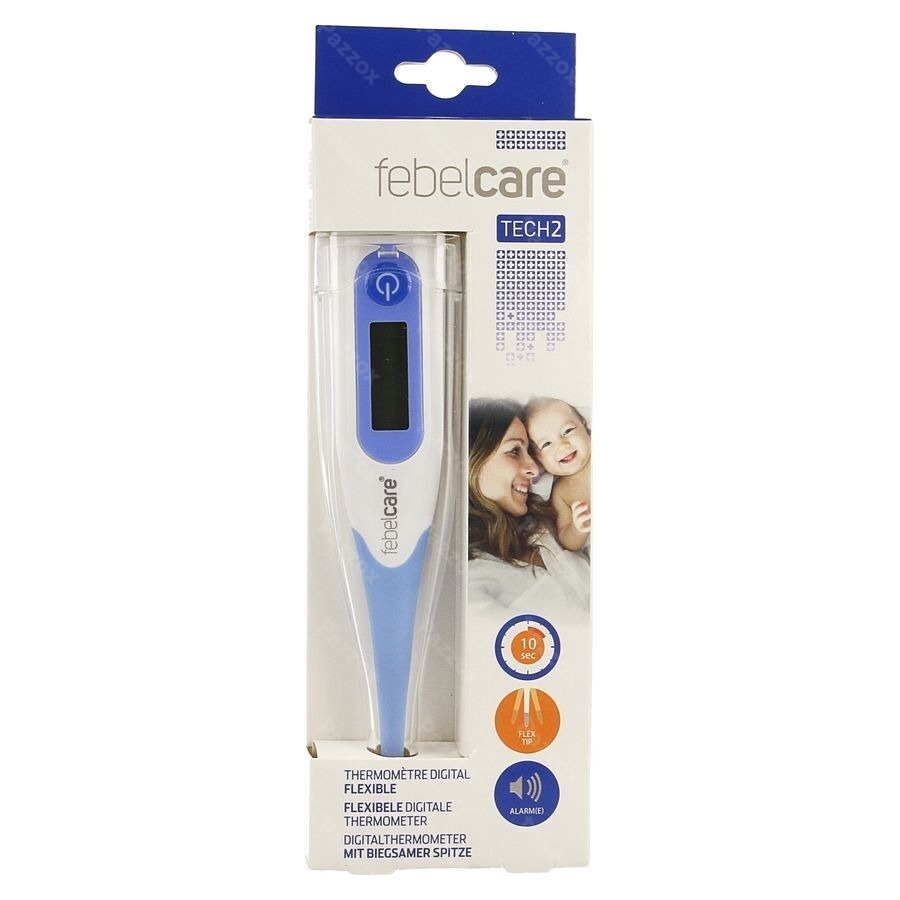 Febelcare Tech2 Thermomètre Digital Flexible