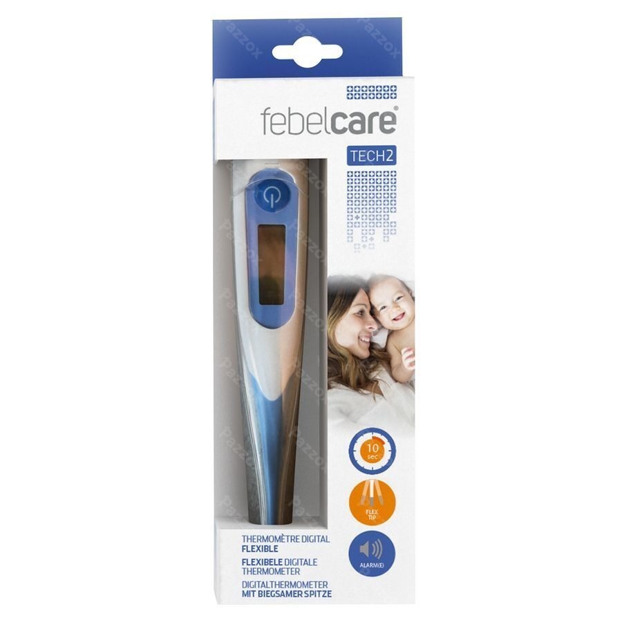Febelcare Tech2 Thermomètre Digital Flexible