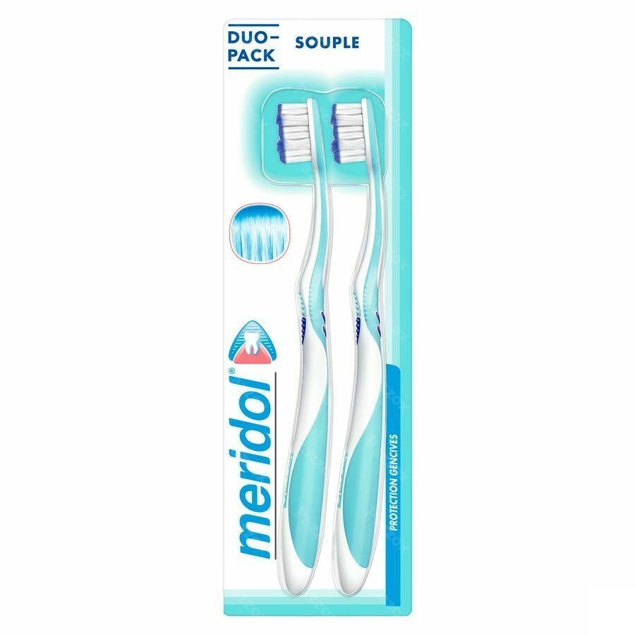 Meridol Brosse Dents Protect.gencive Soupl.duopack