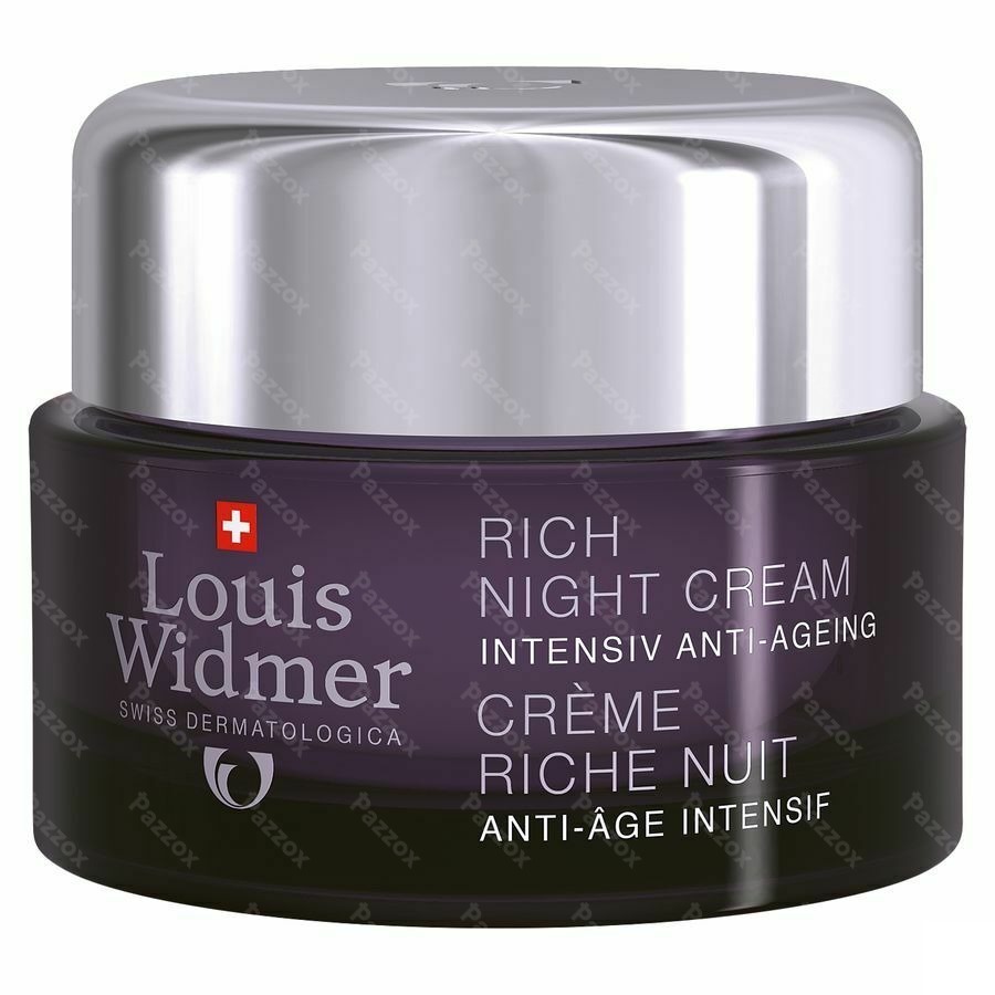 Louis Widmer Riche Crème de Nuit Sans Parfum 50ml