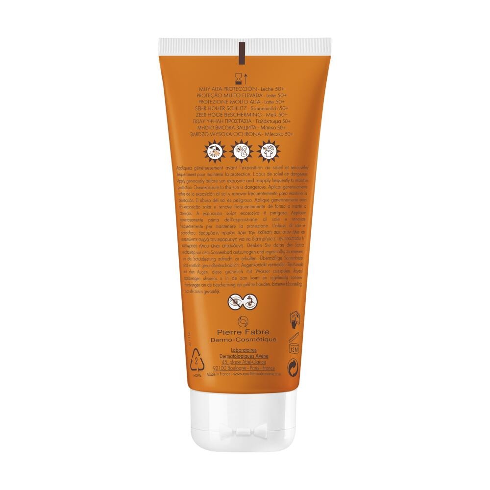 Avène Lait de Soleil Très Haute Protection SPF50+ 100ml