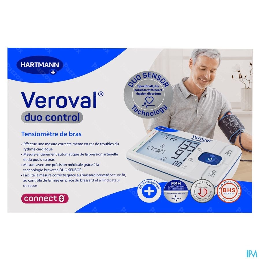 Hartmann Veroval Duo Control Medium Tensiomètre De Bras 