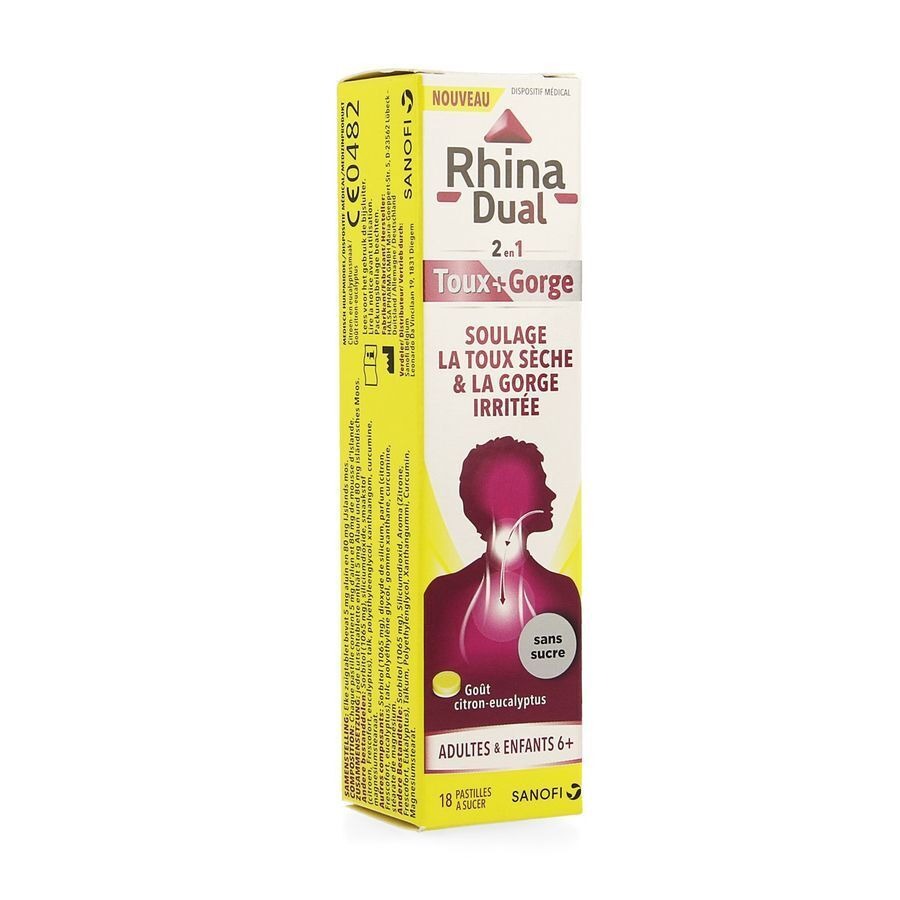 Rhina Dual Toux Gorge Comp A Sucer 18