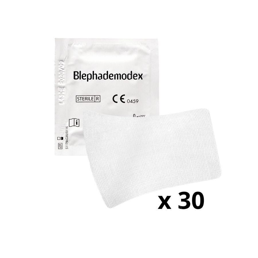 Blephademodex Compresse Nettoyante Yeux 30