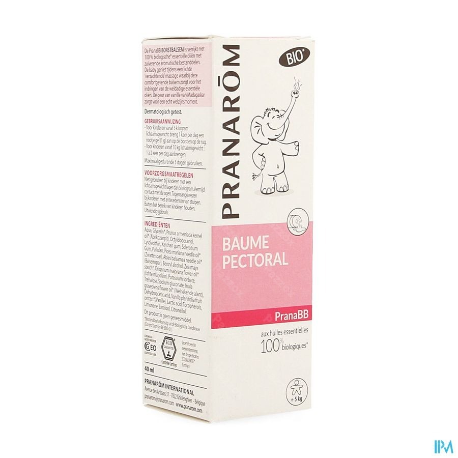 Pranarôm Baume Pectoral 40ml