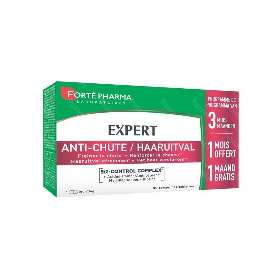 Forté Pharma Expert Anti-Chute 3 x 30 Comprimés 2+1 Gratuit