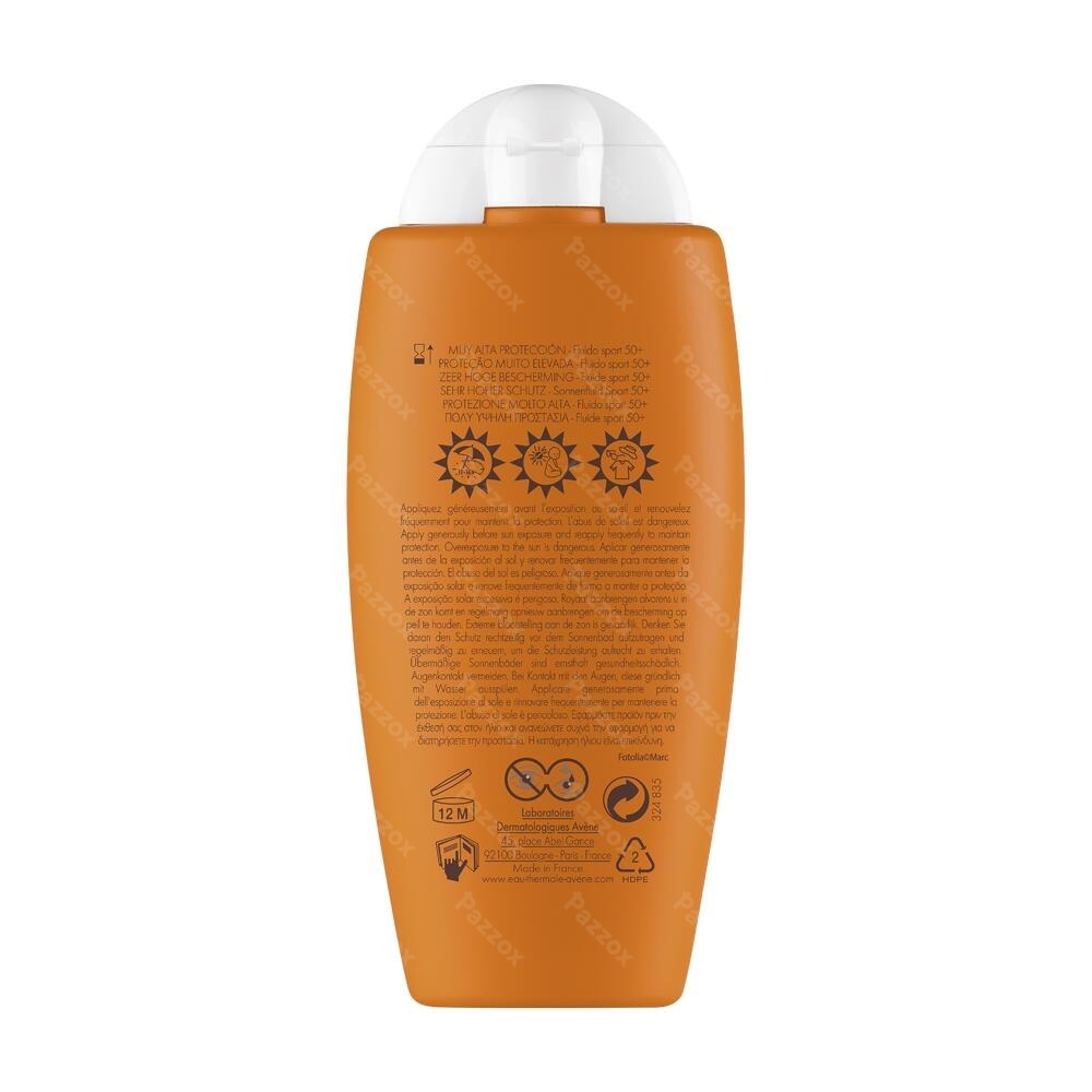 Avène Soleil Fluide Sport SPF50+ 100ml