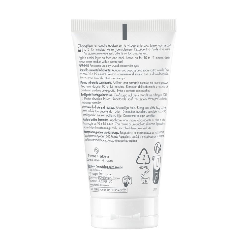 Avène Essentiels Masque Apaisant Eclat 50ml