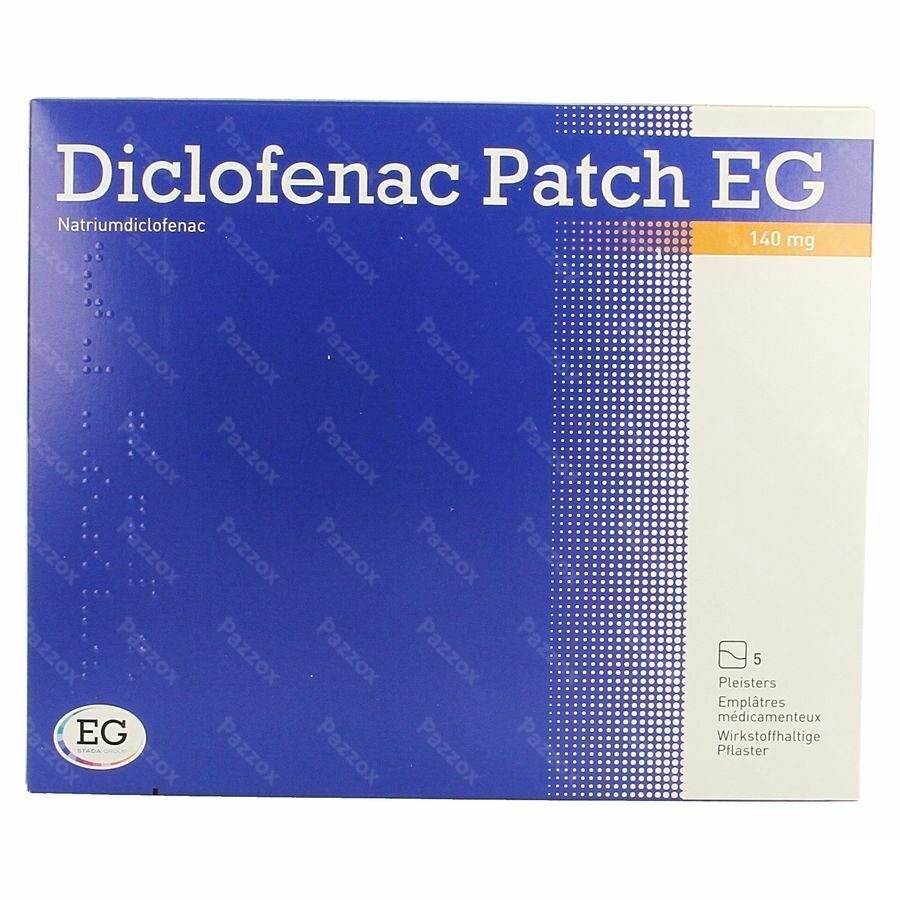 Diclofenac Patch EG 140Mg Emplatre  5