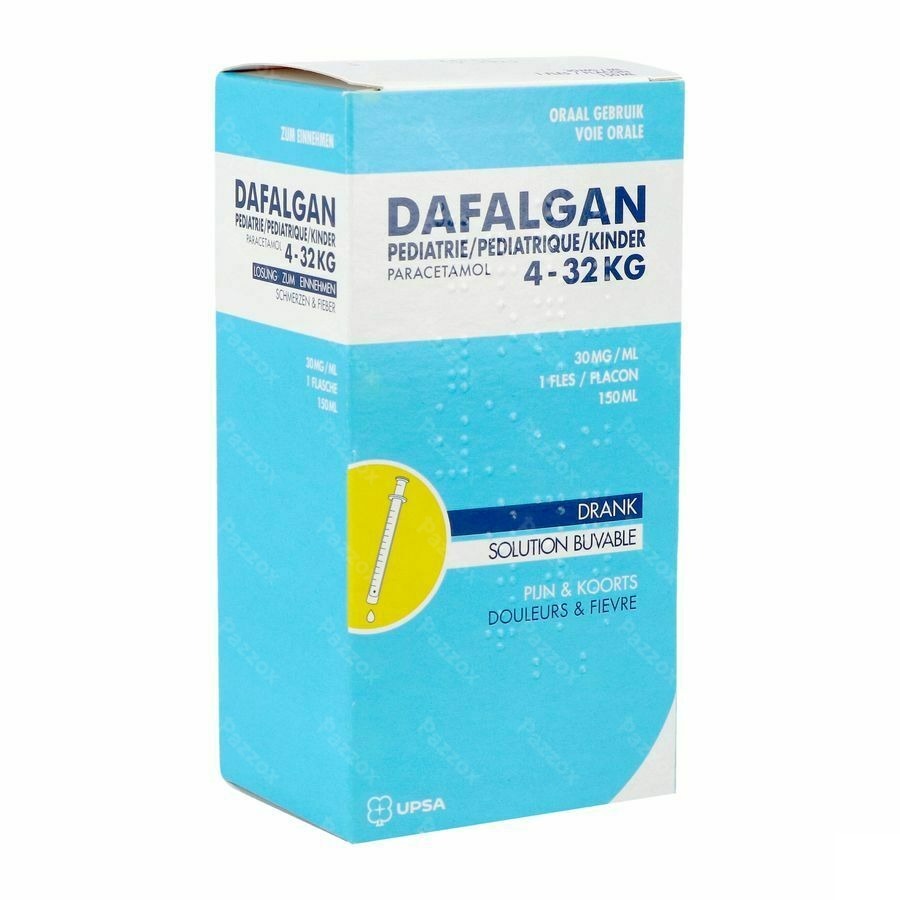 Dafalgan Pediatrie 30mg/ml Sirop 150ml