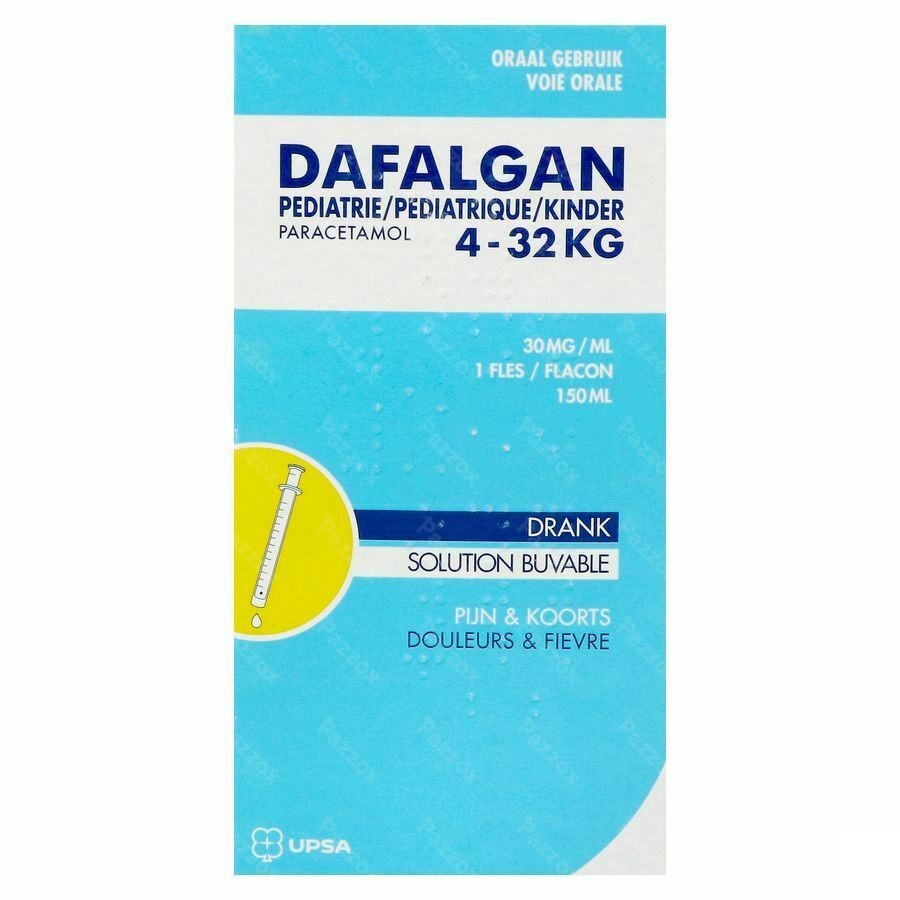 Dafalgan Pediatrie 30mg/ml Sirop 150ml