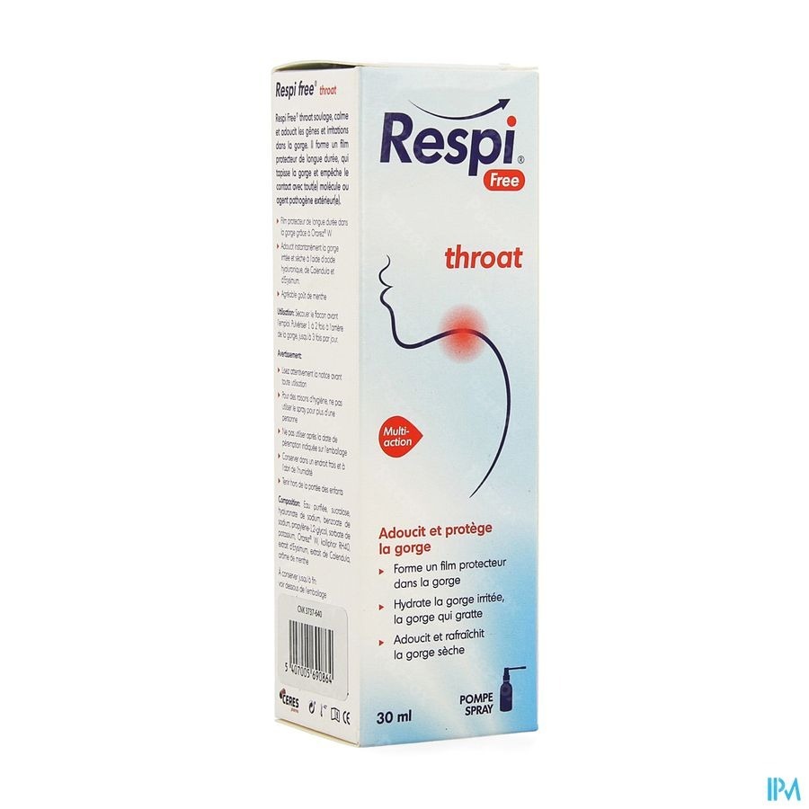 Respi Free Throat Spray 30ml