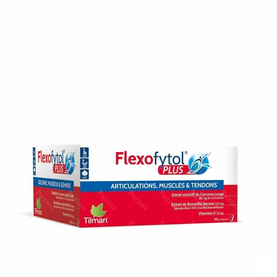 Flexofytol Plus Articulations, Muscles et Tendons 182 Comprimés