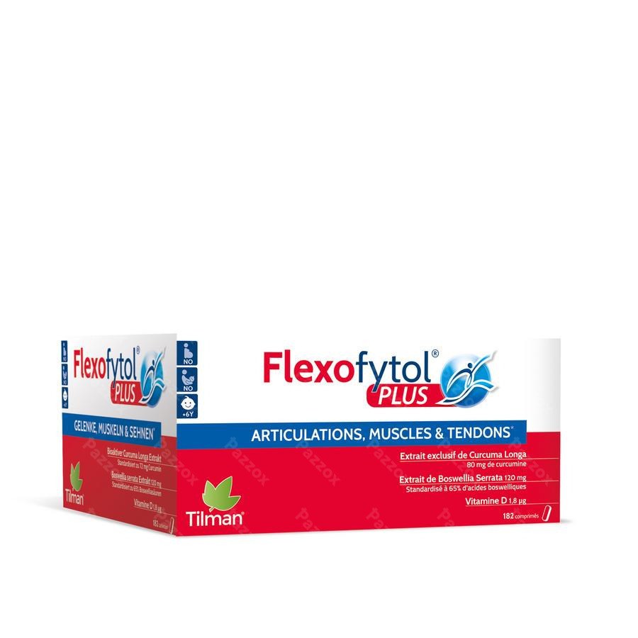 Flexofytol Plus Articulations, Muscles et Tendons 182 Comprimés