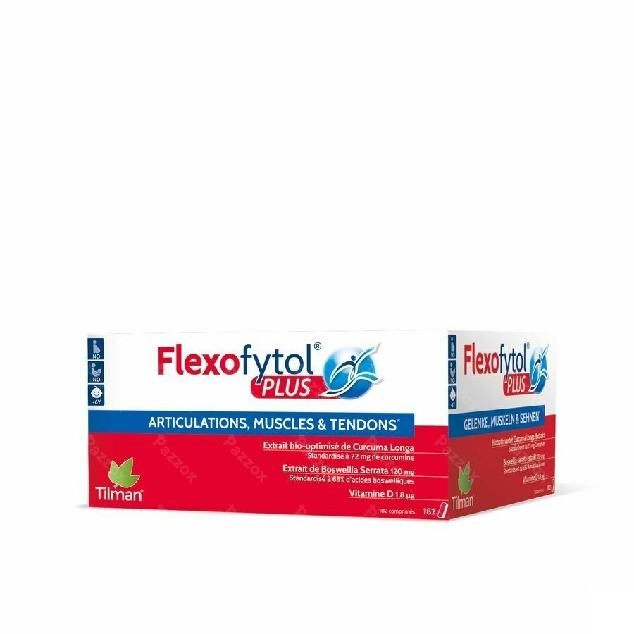 Flexofytol Plus Articulations, Muscles et Tendons 182 Comprimés