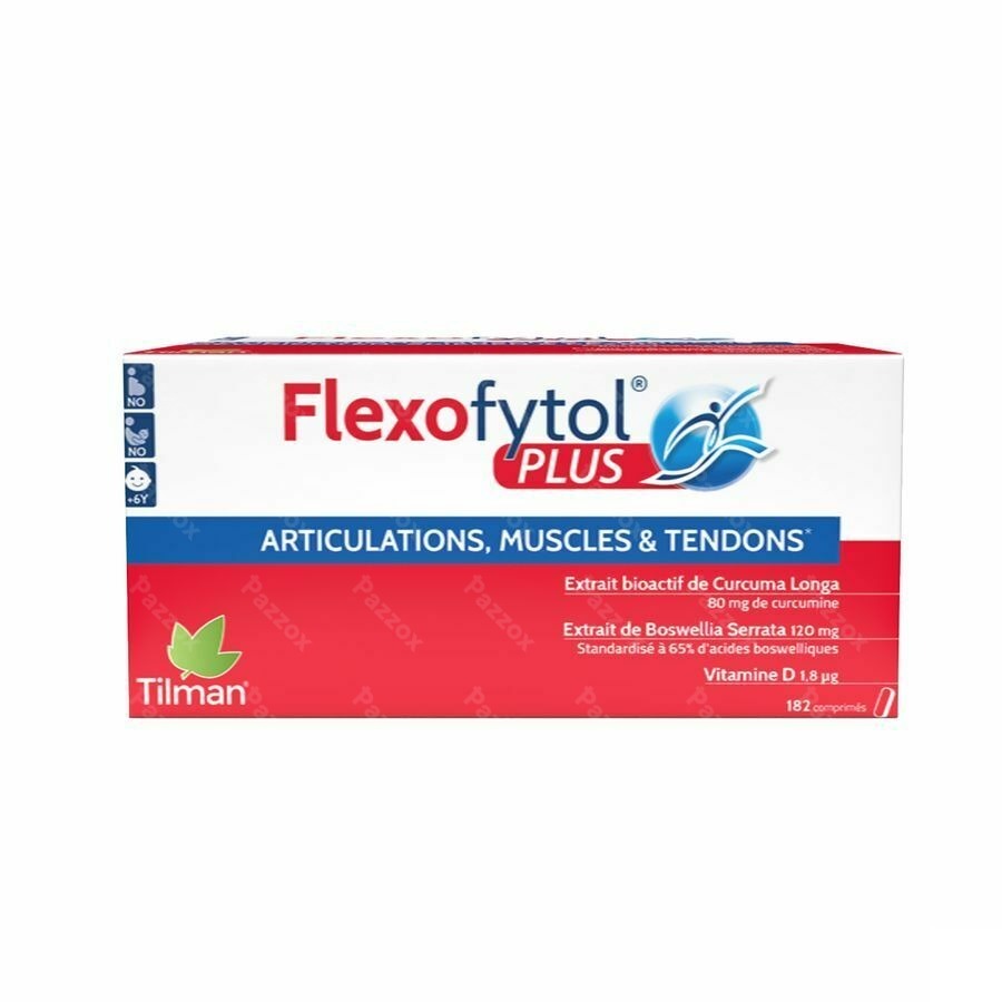 Flexofytol Plus Articulations, Muscles et Tendons 182 Comprimés