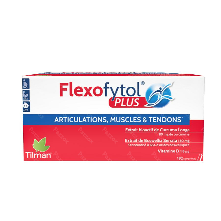 Flexofytol Plus Articulations, Muscles et Tendons 182 Comprimés