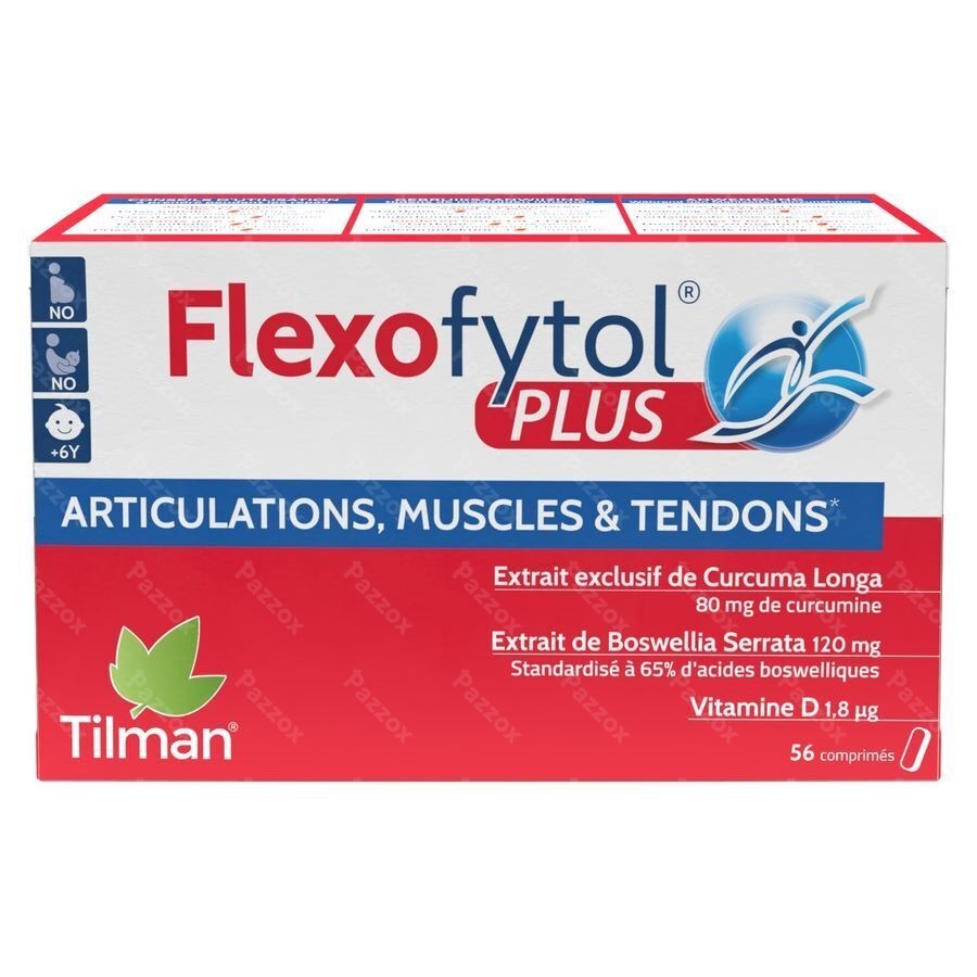 Flexofytol Plus Articulations, Muscles et Tendons 56 Comprimés