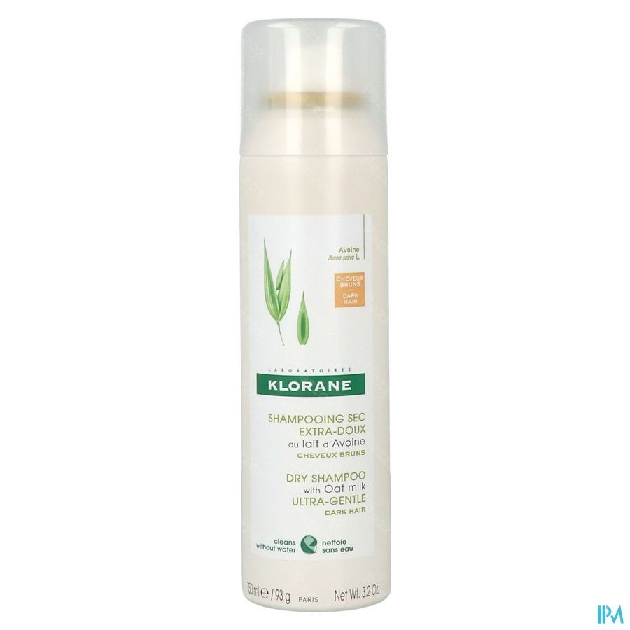 Klorane Shampooing Sec Extra-doux Au Lait D'avoine Teinte 150ml
