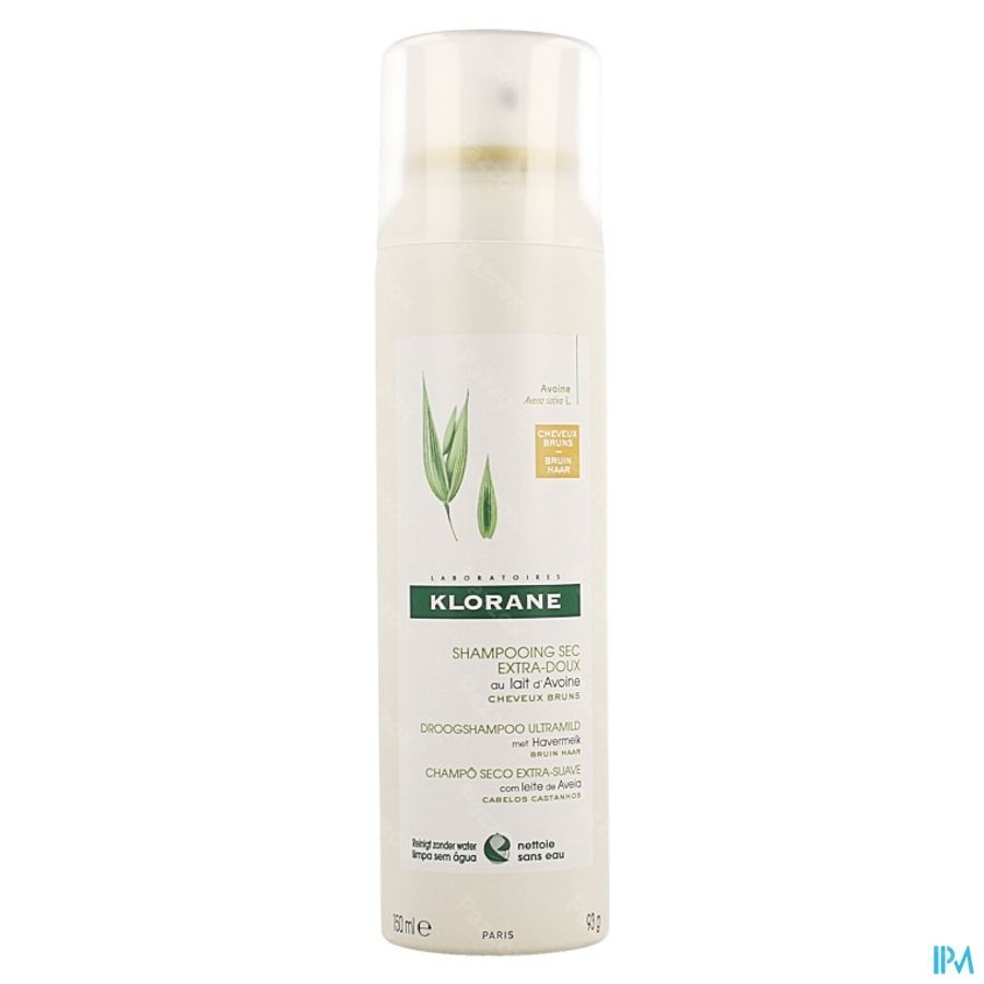 Klorane Shampooing Sec Extra-doux Au Lait D'avoine Teinte 150ml
