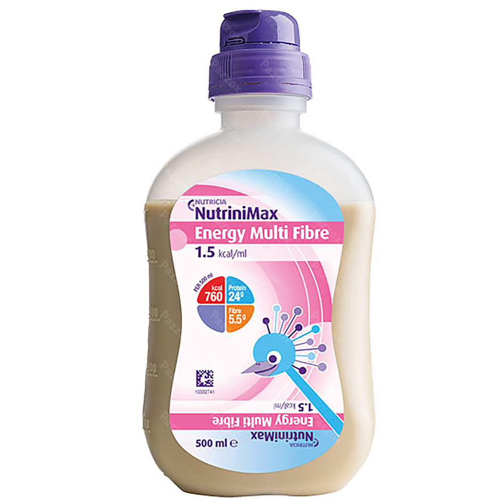 Nutrinimax Energy Multi Fibre Flacon 0,5L Alimentation Par Sonde