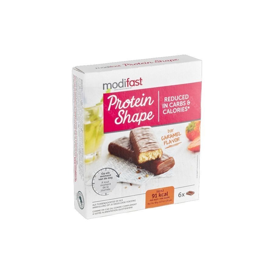 Modifast Protein Shape Bar.ch.car.6x27g Cfr2901858
